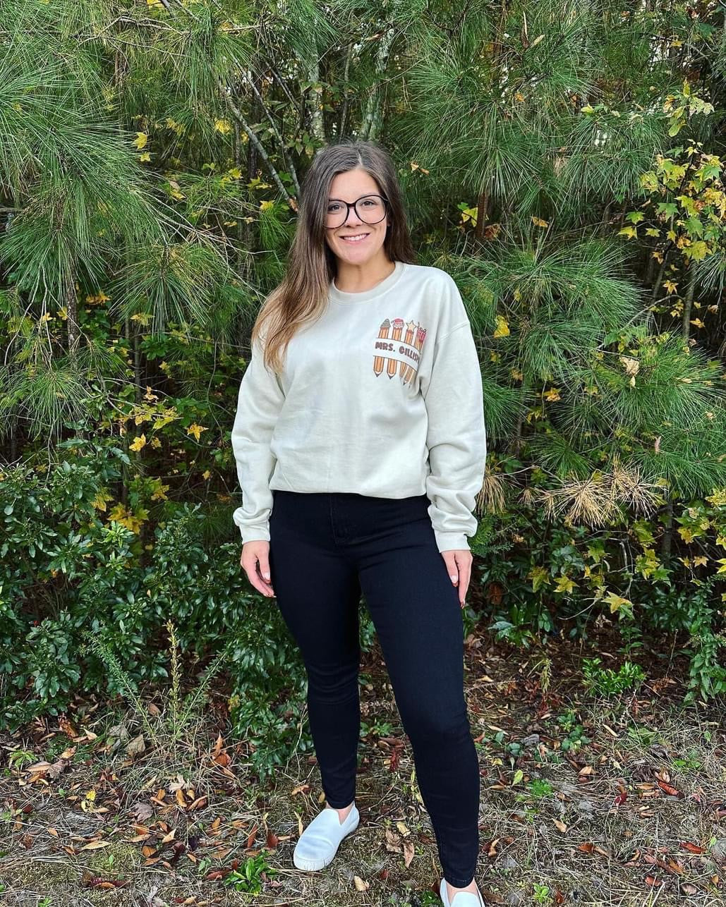 Teacher Christmas Crew - Sand