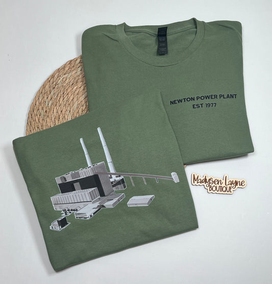 Newton Power Plant Tee