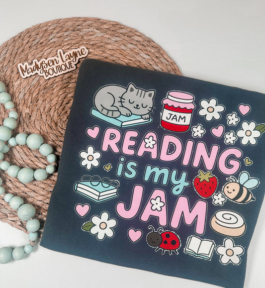 Reading is My Jam CC Tee