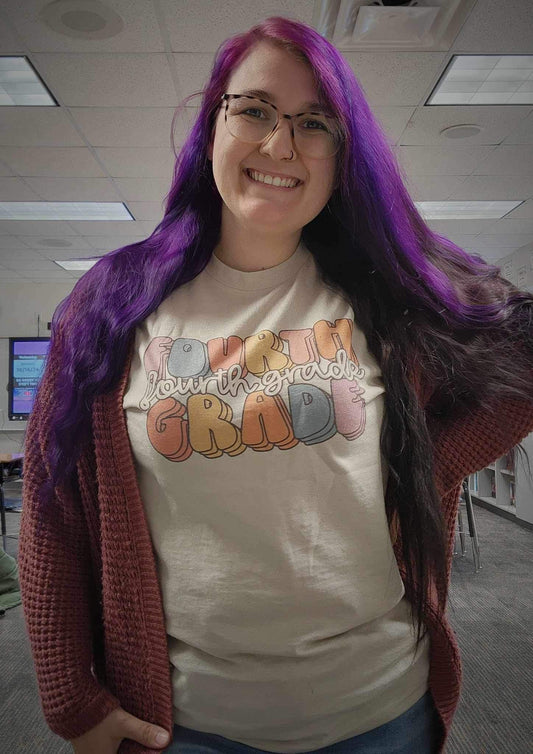 Groovy Teacher Tee
