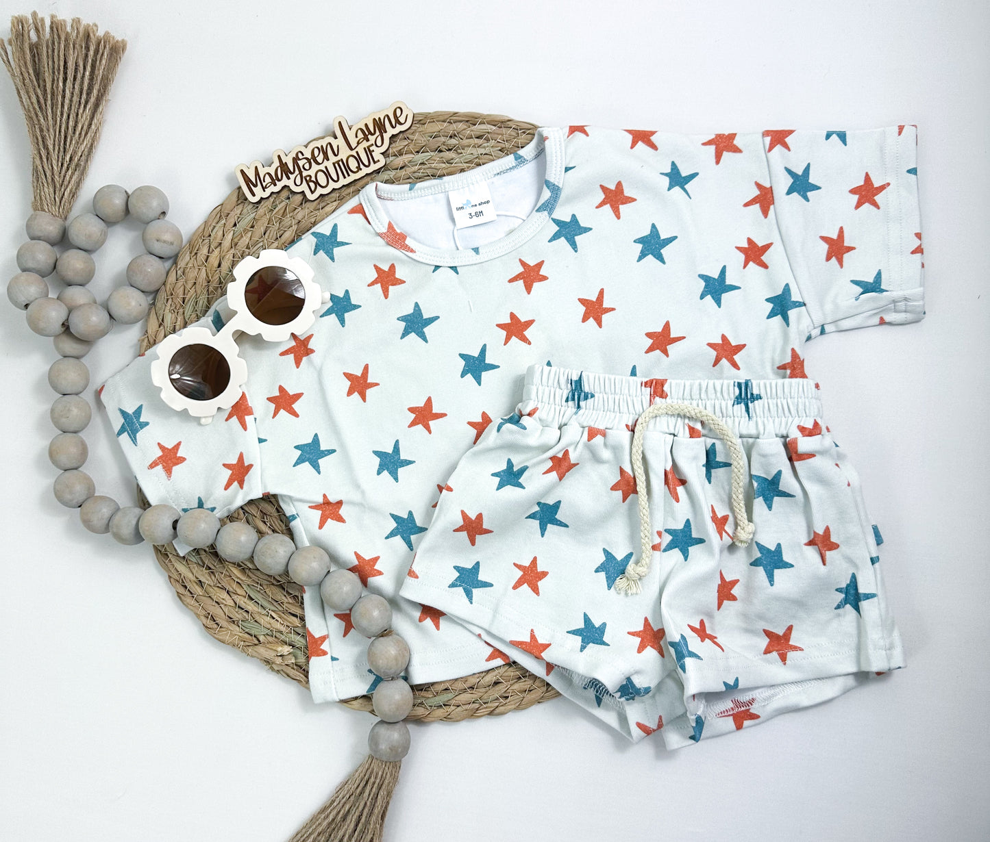 Stars Slouchy Set