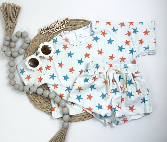 Stars Slouchy Set