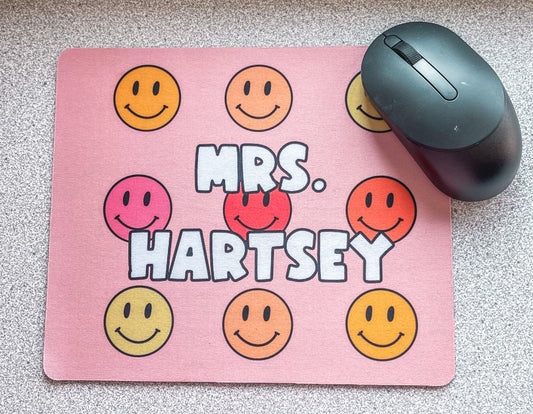 Smiley Teacher Mousepad